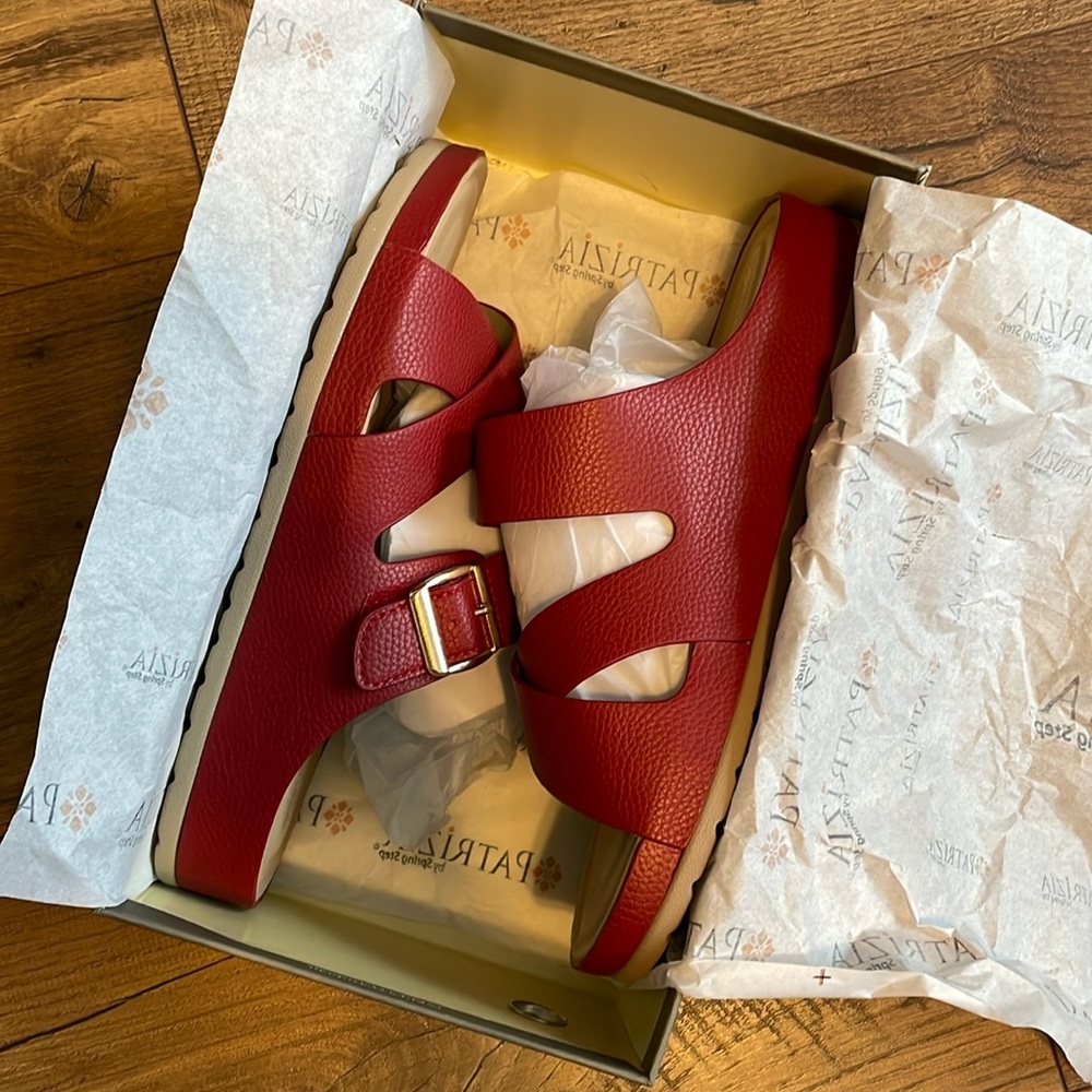 Red Patrizia Sandals